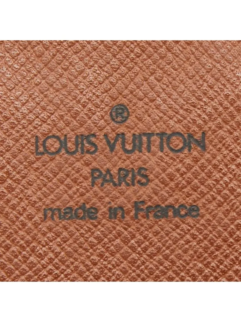 Louis Vuitton Monogram Cartouchiere MM Crossbody Shoulder Bag Brown Leather - Picture 9 of 10